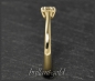 Preview: Brillant Ring 585 Gold, 0,27ct, zart champagner, Si